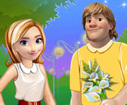 game Anna and Kristoff Valentines Date