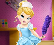 game Baby Cinderella House Cleaning