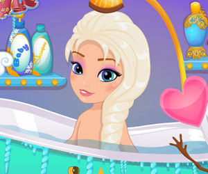 game Baby Elsa Frozen Shower