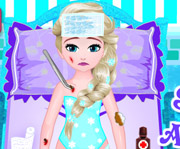 game Baby Elsa Skating Accident