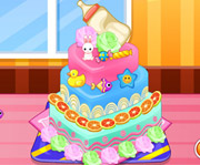 game Baby Shower Cake