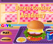 game Burger Cooking Academy