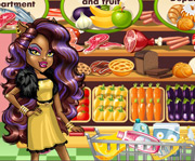 game Clawdeen Wolf Christmas Shopping