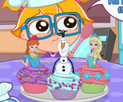 game Cooking Academy Elsa Cupcakes