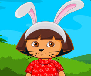 game Easter Dora Funny Bunny Makeover