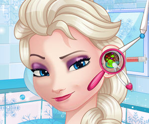 game Elsa Ear Doctor