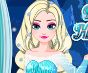 game Elsa Frozen Haircuts Game