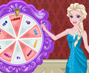 game Elsa Lucky Wheel Shopping