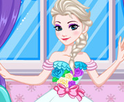 game Elsa Wedding Dress Design