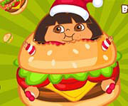 game Fat Dora Eat Eat Eat