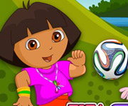 game FIFA Fan Dora Color Dressup