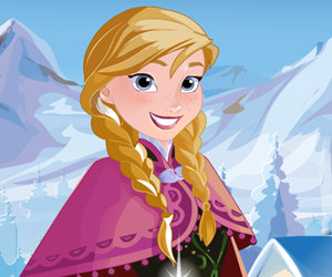 game Frozen Princess Anna Frosty Makeover