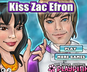 game Kiss Zac Efron