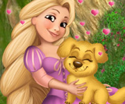 game Rapunzel pet care