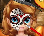 game Sofia Halloween Face Art