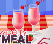 game Strawberry Oatmeal Smoothie