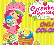 game Strawberry Shortcake Online Coloring