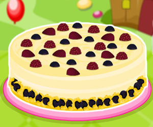game White Chocolate Berry Cheesecake