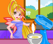 game Winx Flora Cooking Poutine Pizza