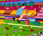 game 2014 FIFA World Cup Stadium Cleaning