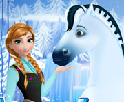 game Anna Frozen Horse Caring