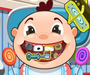 game Baby at Dentist