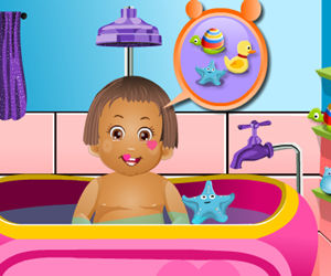 game Baby Daisy Bathing Time