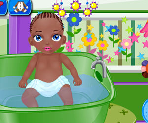 game Baby Jamal Bathing