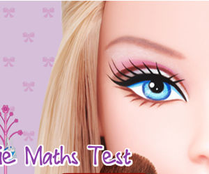 game Barbie Maths Test