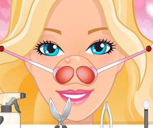 game Barbie Nose Doctor