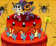 game Cool Halloween Wedding Cake