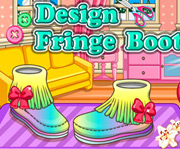 game DIY Fringe Boots Design