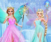 game Elsa Anna Frozen Angel