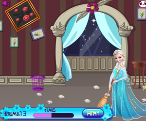game Elsa Clean Room