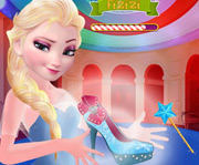 game Elsa Magic Shoes