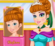 game Frozen Anna Makeup Look