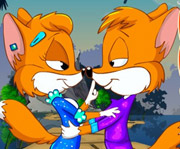 game Mr and Mrs Fox Dress Up