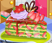 game Strawberries Cake
