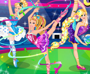 game Super Barbie Gymnastics Contest